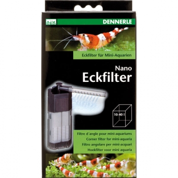 Dennerle Nano Clean Eckfilter - Garnelensicher