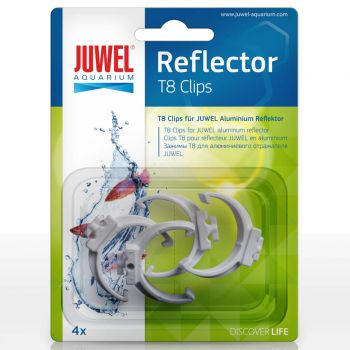 Juwel Reflektorclips T8 4er Pack für HiLite Aluminium Reflektor