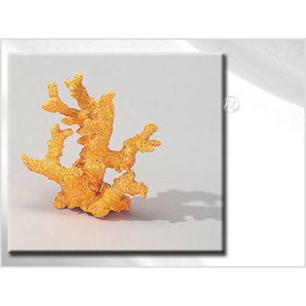 DecorKoralle Finger Coral gelb 19cm