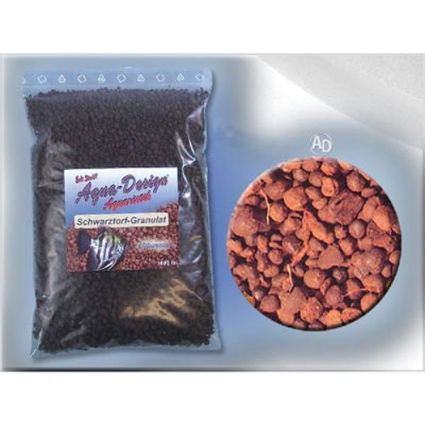 Aqua-Design Schwarztorf Torf Granulat 400 g Filtermedium für Aquarium